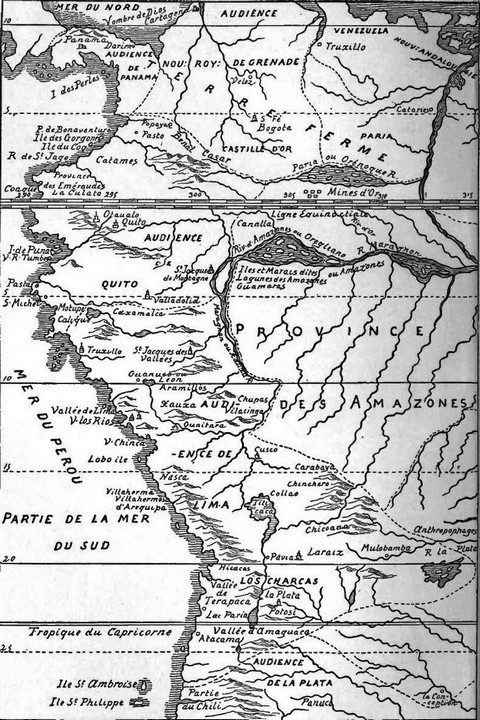 Map of Peru
