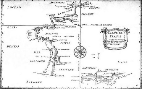 Map of France